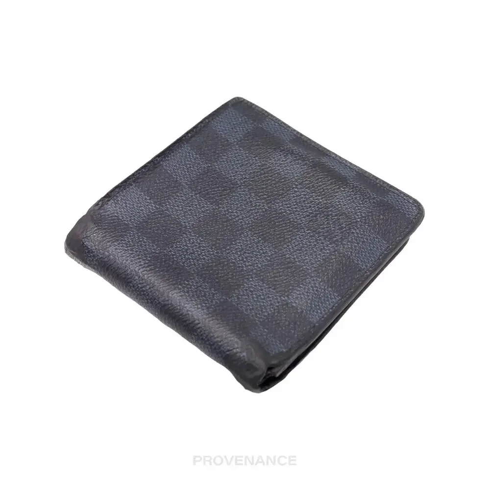 🔴 Louis Vuitton Marco Wallet - Damier Cobalt
